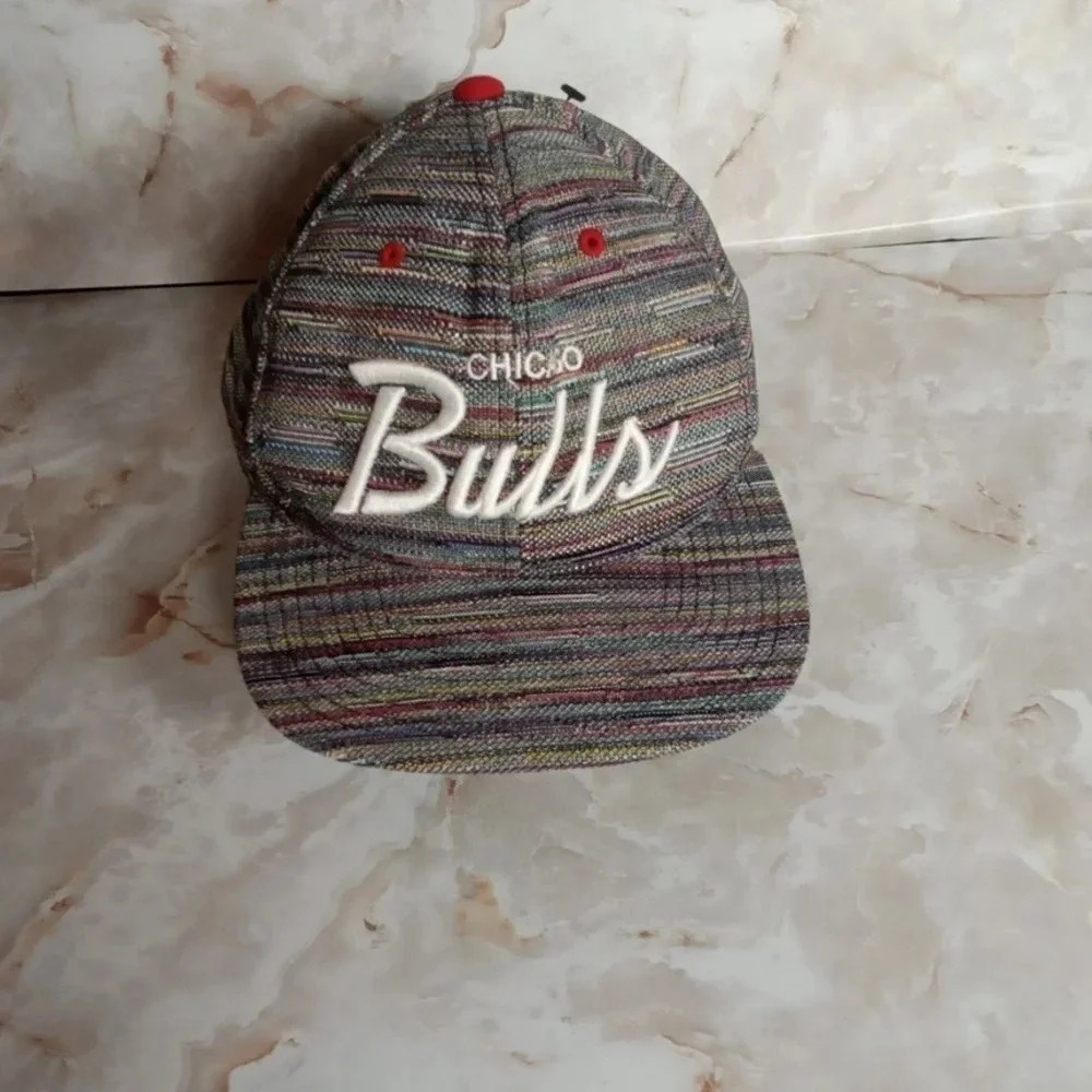 Chicago Bulls 2015 Hat Brim knit 100% polyester snap back one size men